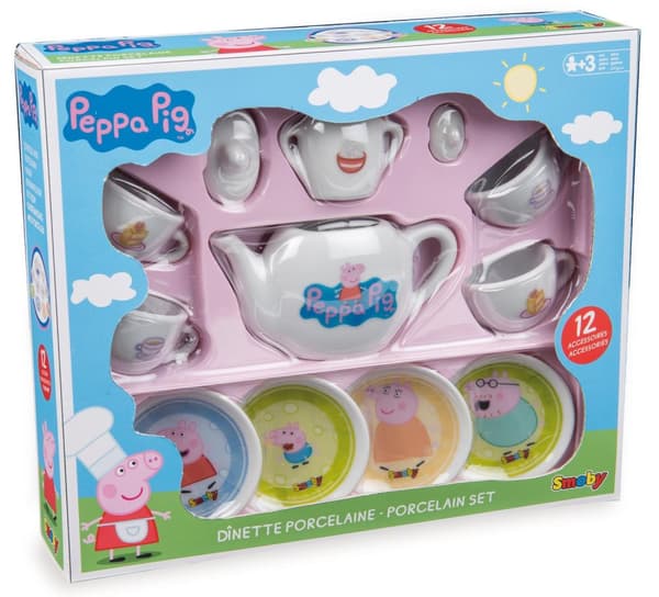 Peppa Pig testel porcelæn