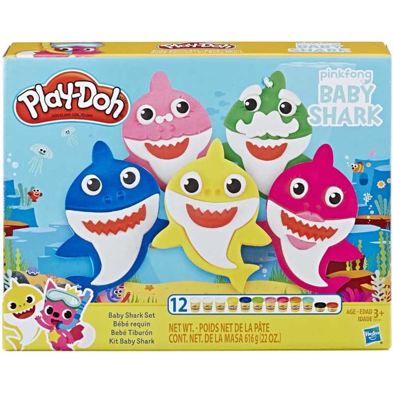 Play Doh Baby Shark Set