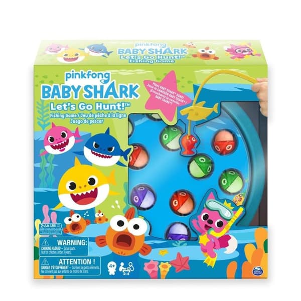 Baby Shark Fiskespel