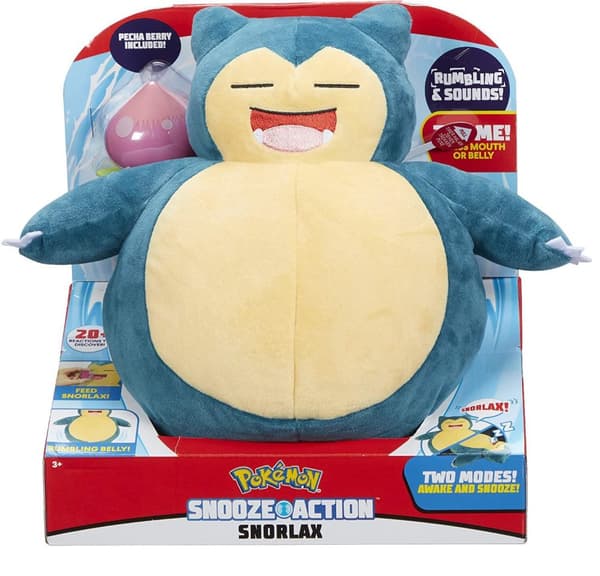 Pokemon Snooze Action Snorlax