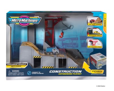 MicroMachines Construction Playset