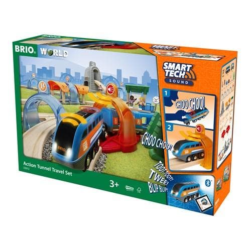 Brio Smart Tech Sound Action Tunnel Travel set 33972