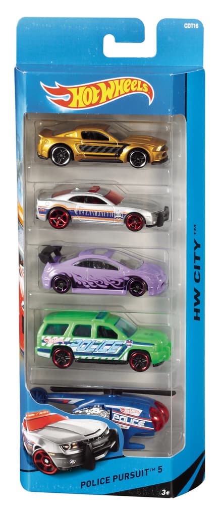 Hot Wheels 5-pack