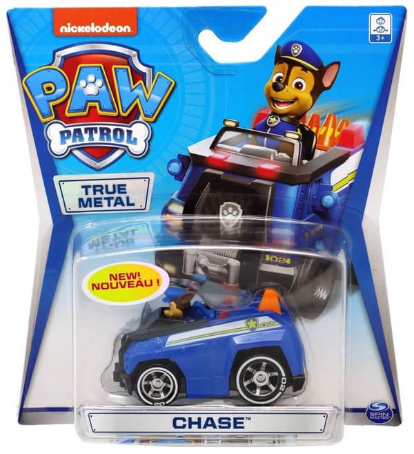 Paw Patrol True Metal 1-pack CHASE White Tires