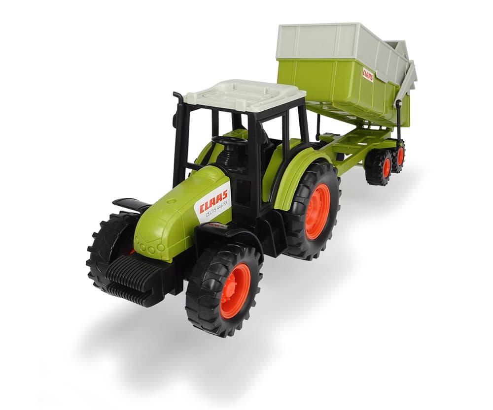 Claas Trakor och Släp