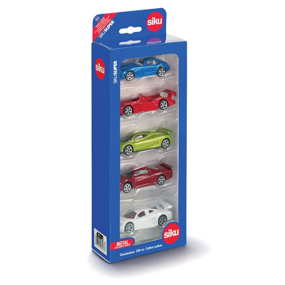 Sportbilar 5-pack, Siku