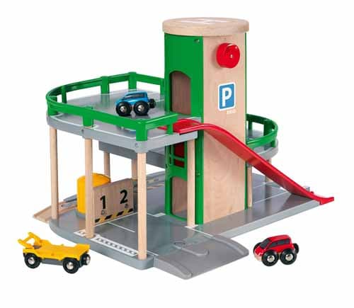 Parking Garage Set, Brio-puurautatie