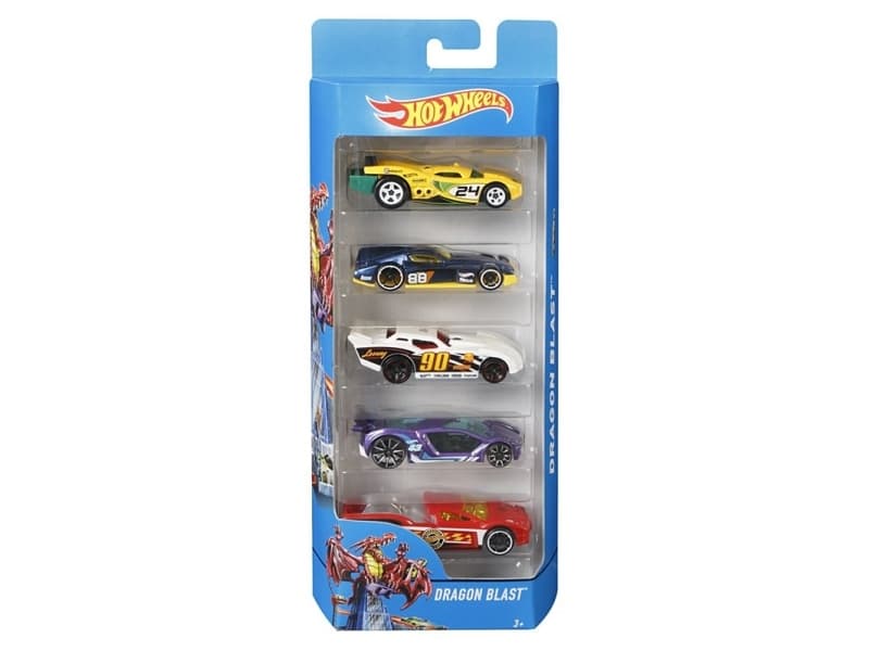 Hot Wheels 1806, 5 cars, 1 pack assorted