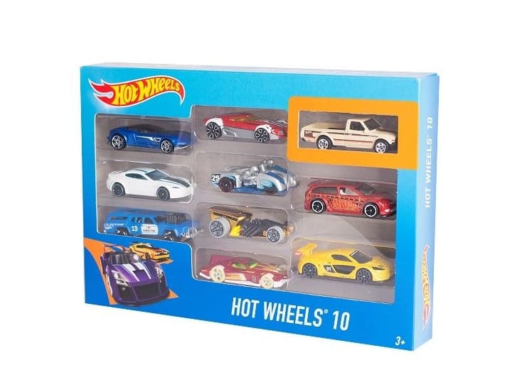 Hot Wheels 54886, Flerfarget, Bil, Plastikk, Stål, 3 år, Gutt, 1:64