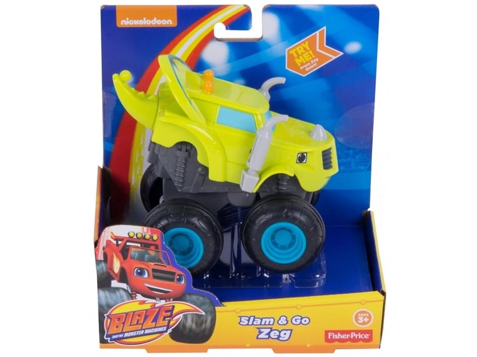 Mattel Blaze Slam & Go Zeg (267395)