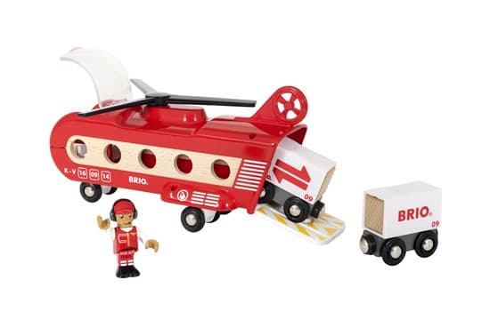 BRIO 53.033.886, Rød, Helikopter, Tre, 3 år, Gutt/Jente, 226 mm