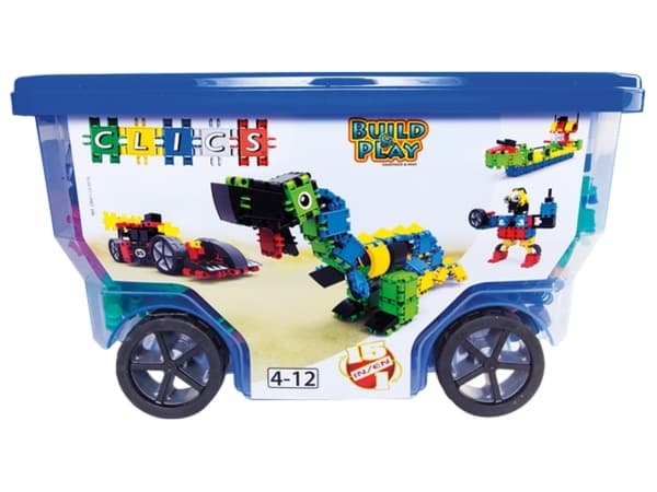 CLICS CB411, Stableblokker, Gutt/Jente, 4 år, Plastikk, 377 stykker