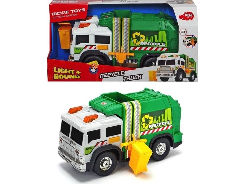 Dickie Garbage truck green 30cm