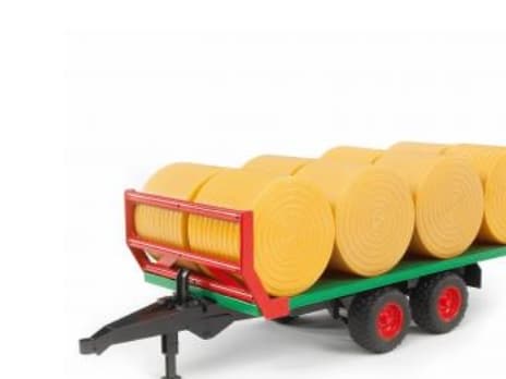 BRUDER Professional series - Bale transport trailer