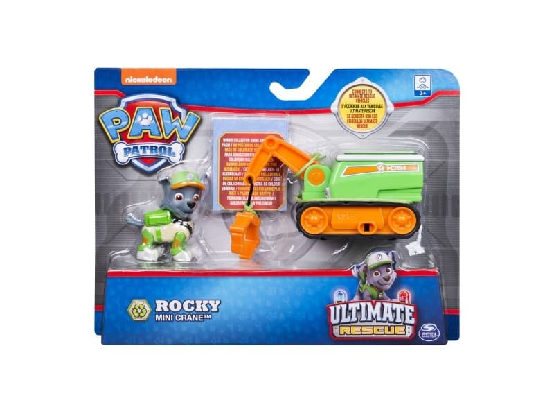 Spin Master - Paw Patrol - Rocky - Green Ultimate Rescue Mini Vehicles