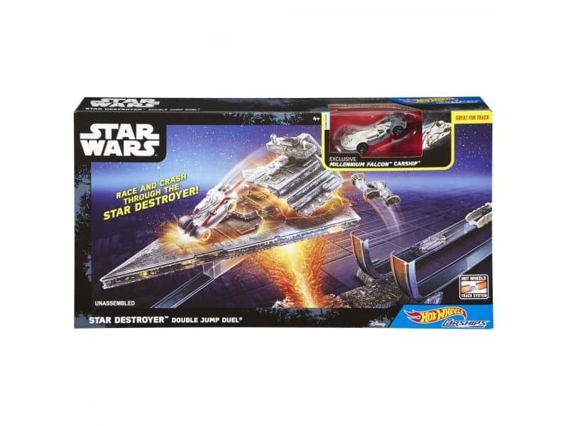 Hot Wheels Star Wars Rogue One: Star Destroyer Double Jump Duel Carships Trackset