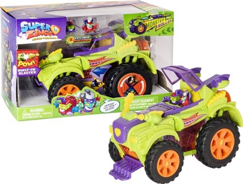Bild av Magic Box Super Zings Vehicle of the villains Monster Roller and 2 figures