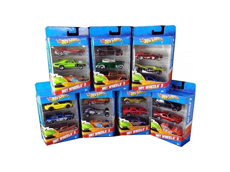 Mattel Hot Wheels K5904, Flerfarget, Bil, Metall, 3 år, 1:64, China