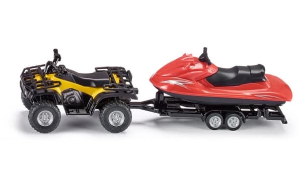 Siku 2314, Svart, Rød, Gult, Off-road-kjøretøy, Metall, Plastikk, 1:50, 75 mm, 195 mm