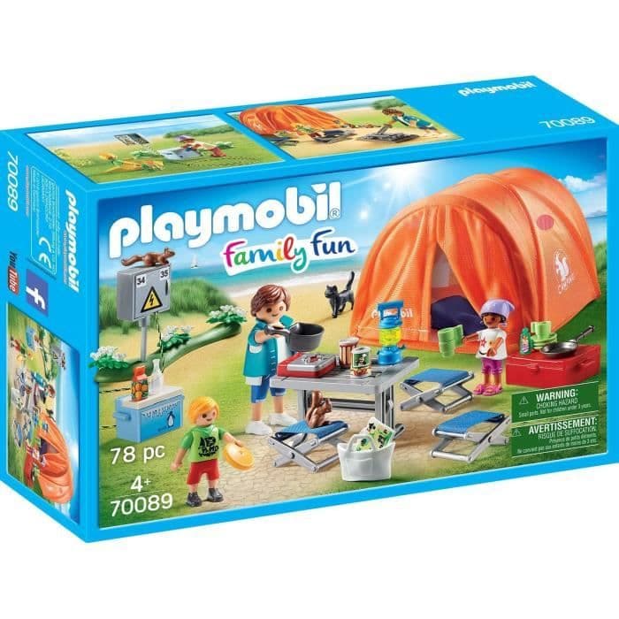 PLAYMOBIL 70089 - Teltat ja retkeilijät
