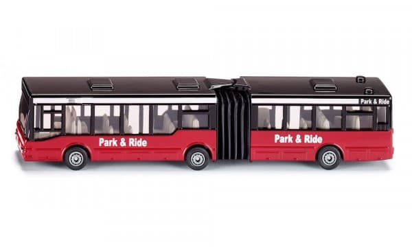 Siku Articulated bus, Svart, Rød, Buss, Not for children under 36 months