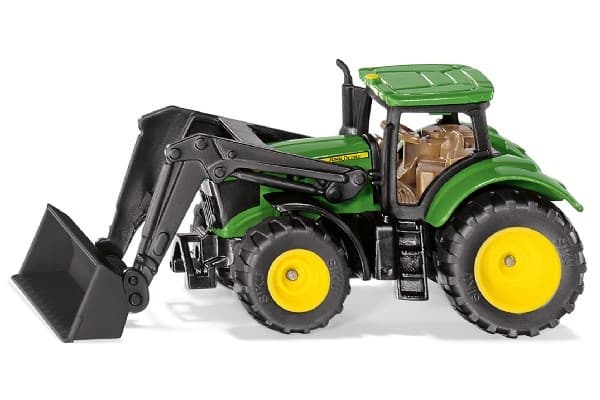 John Deere 6215R with front loader
