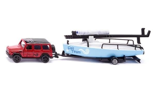 Siku 2564, Svart, Blå, Rød, Hvit, Bybil, Metall, Plastikk, Gutt, 1:50, Mercedes-AMG G65