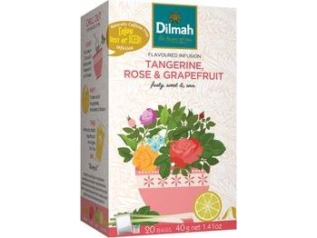Bild av Dilmah Herbal tea dilmah tangerine rose & grapefruit infusion 20/p