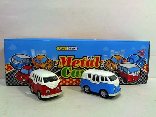 Hipo Toy car Cucumber 9cm metal with drive (H12238)