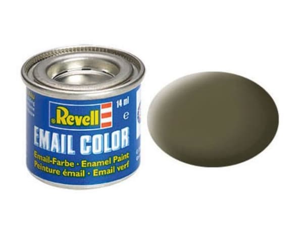 Revell Email Color 46 Na to-Olive Mat, Scale Model Engineering Objects