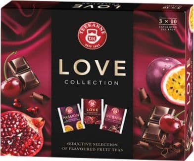 Staples Teekanne love collection tea 3x10 8/kar