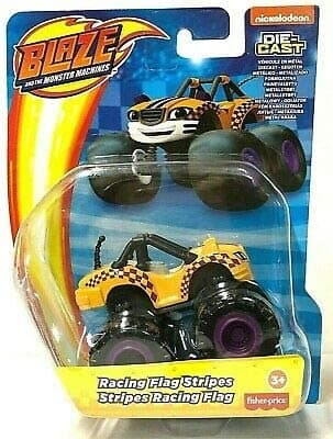 Blaze & Monstermaskinerna Racing Flag Stripes