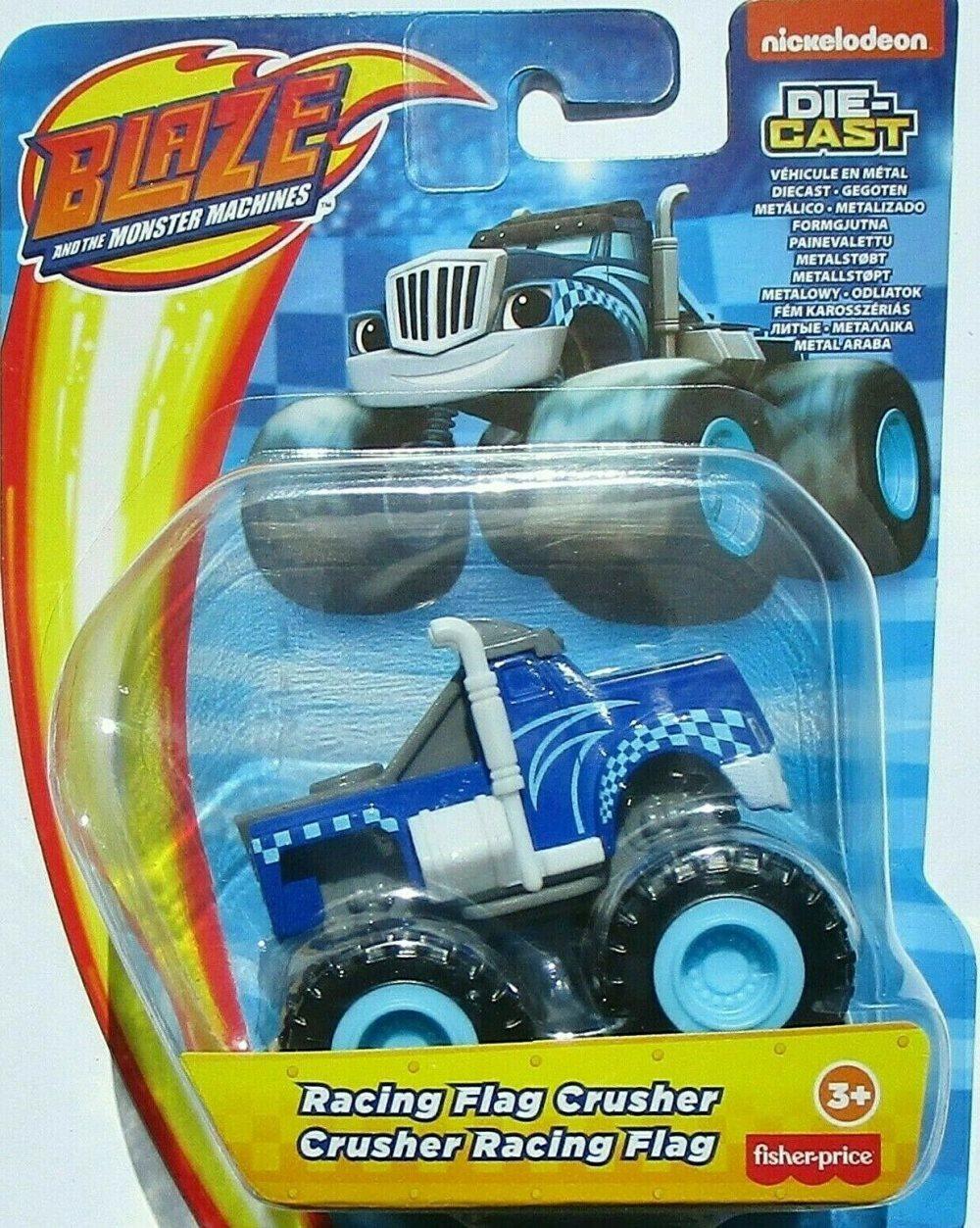 Blaze och Monstermaskinerna Racing Flag Crusher