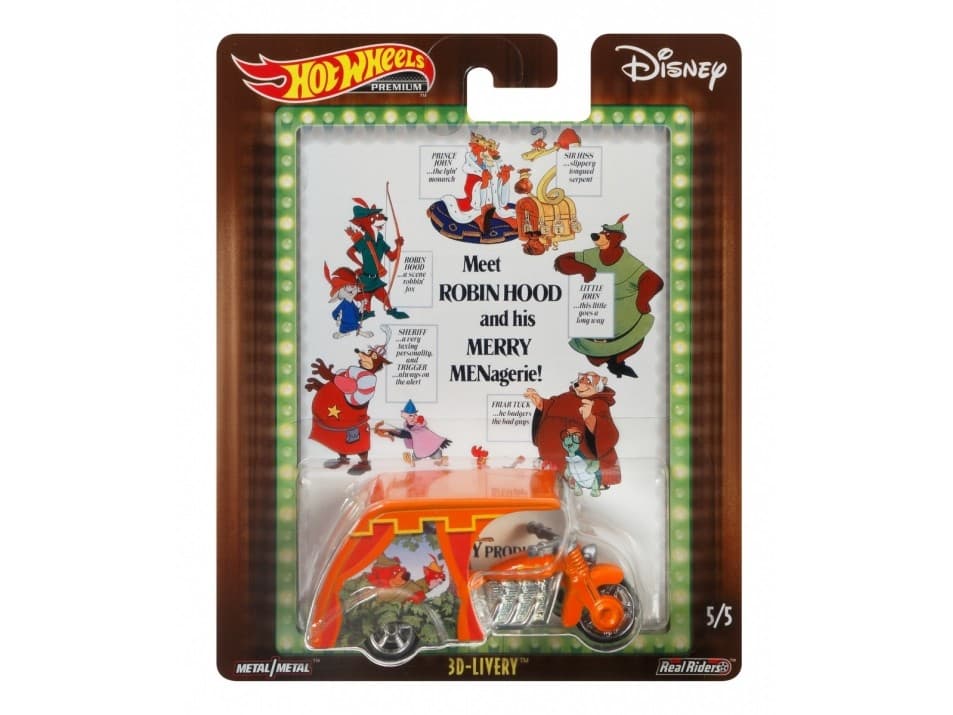 HOT WHEELS 3D-LIVERY Veh icle
