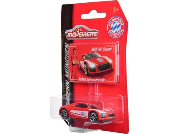 Majorette Majorette Bil Auto FC Bayern München Robert Lewandowski Audi R8 Coup universal