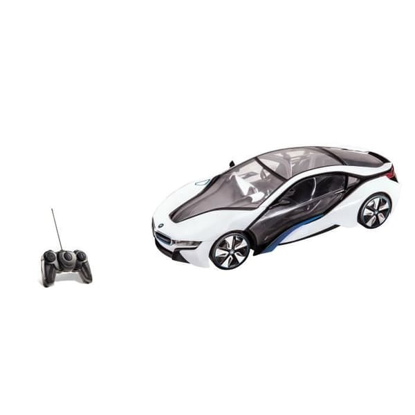 MONDO - Fjernbetjening bil BMW I8 fjernbetjening bil - skala 1:14 - grå