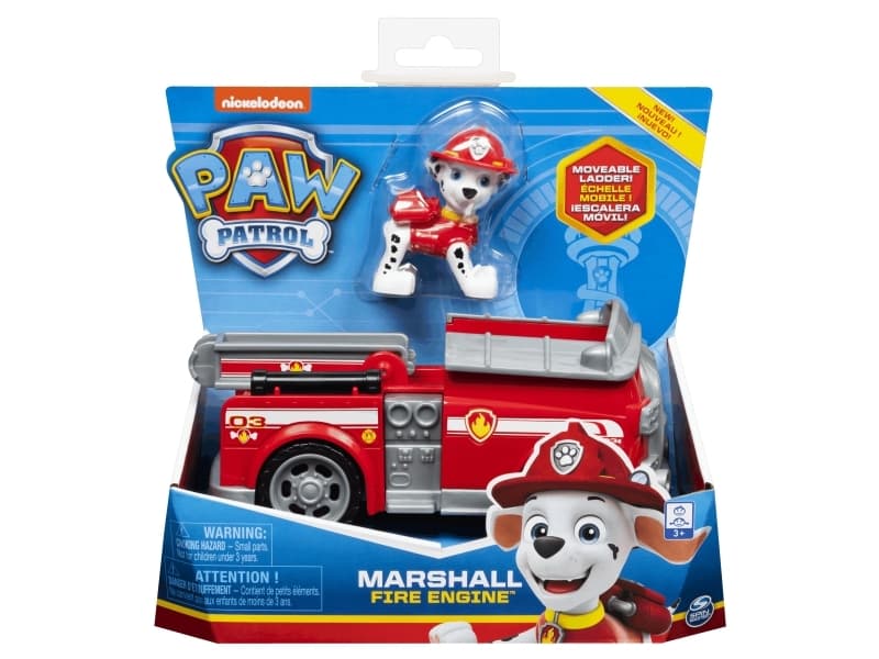PAW Patrol Basic Vehicle - Marshall, Rød, Hvit, Truck, 3 år, Gutt/Jente, Paw Patrol, Marshall
