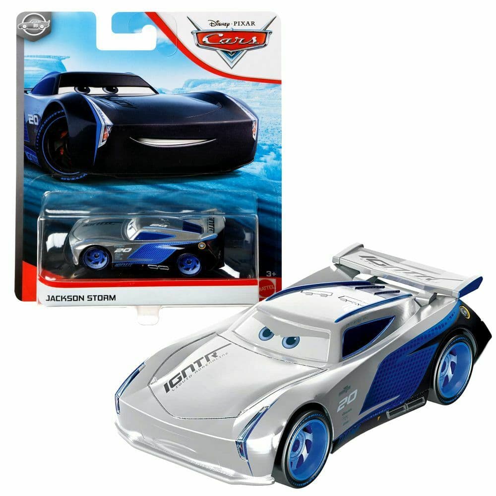 Disney Cars 3 Jackson Storm Silver Metallic