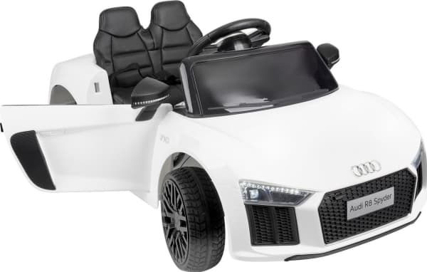FUNFIT Battery vehicle under license from AUDI R8 SPYDER white