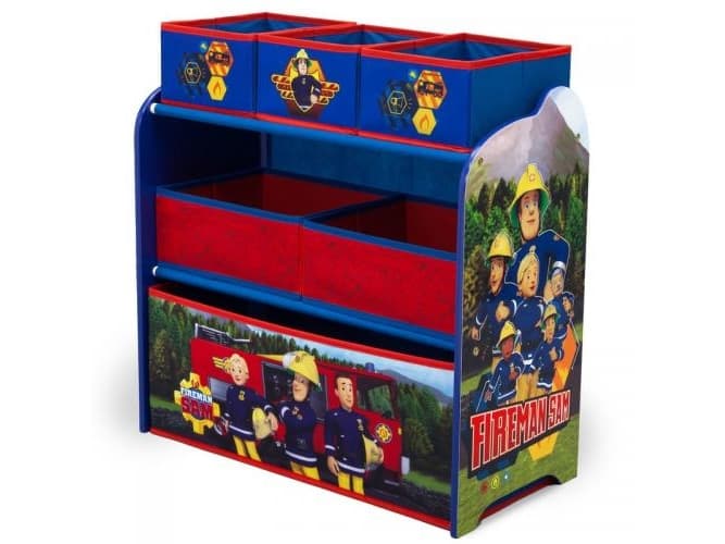 Delta Children TB83304FS, Toy storage organizer, Blå, Rød, Frittstående, Gutt, Bilde, Rektangulær