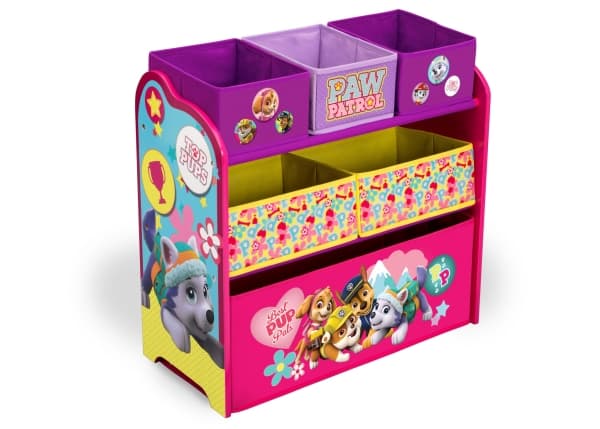 Delta Children TB83328PW-1122, Toy storage organizer, Flerfarget, Bilde, Tre, 3 år, 6 år