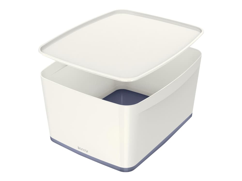 Leitz MyBox Large - Förvaringsbox - A4 - 18 liter - vit