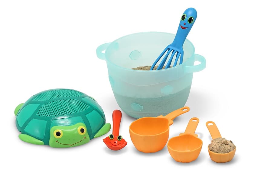 Melissa & Doug Seaside Sidekicks Hiekkalelut Leivontasetti