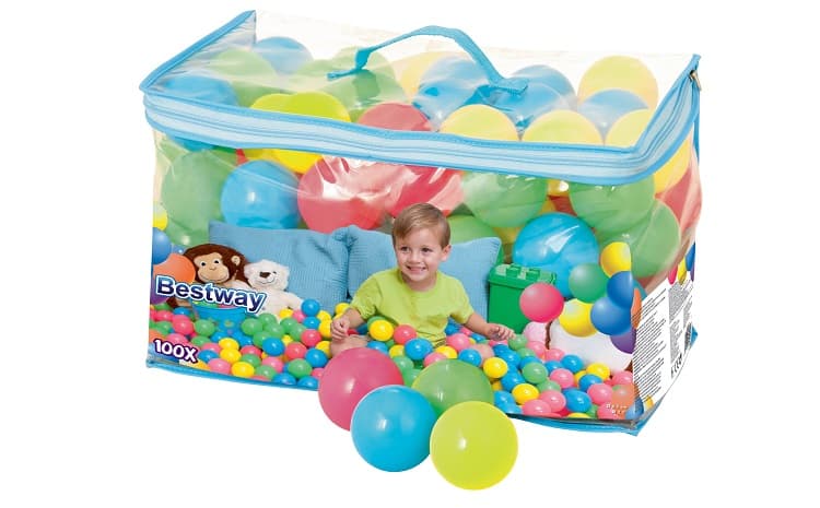 100 baller i oppbevaringsbag, bestway