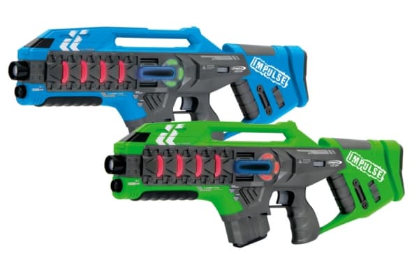 Jamara 410084, Toy gun, Gutt/Jente, Blå, Grønn, 2 stykker