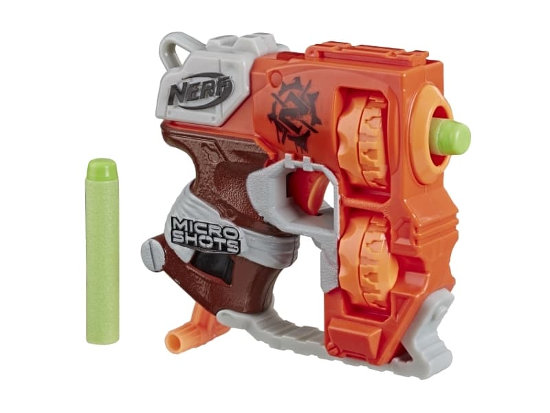 Hasbro Nerf MicroShots Zombie Strike Flipfury, Leksaksblaster, 8 År