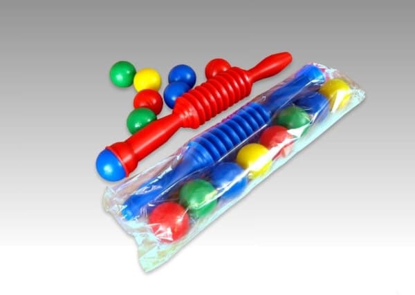 Little popper with balls