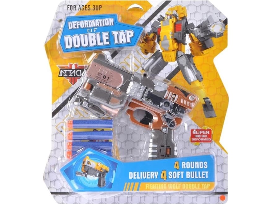 Mega Creative -MC ROBOT GUN FOR SHOT 30X32 B/C 36/72