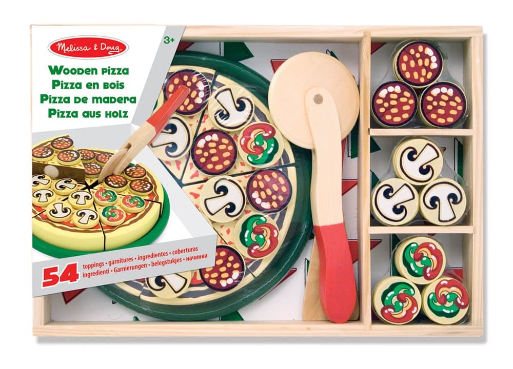 Puinen pizzasetti, Melissa & Doug