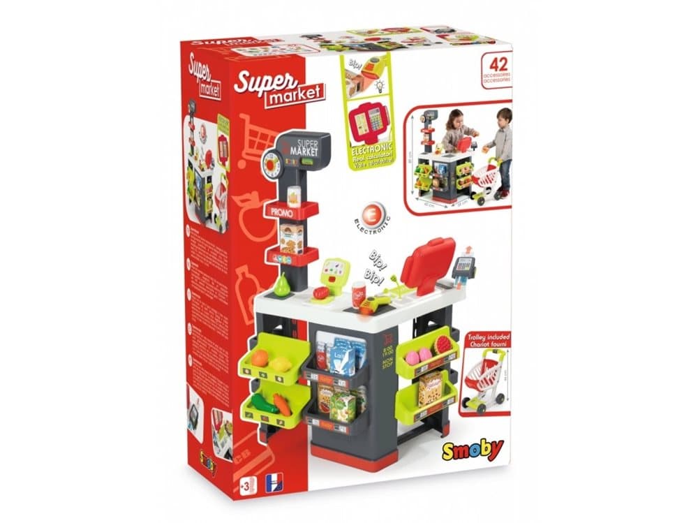 Smoby Supermarket with trolley (350213)